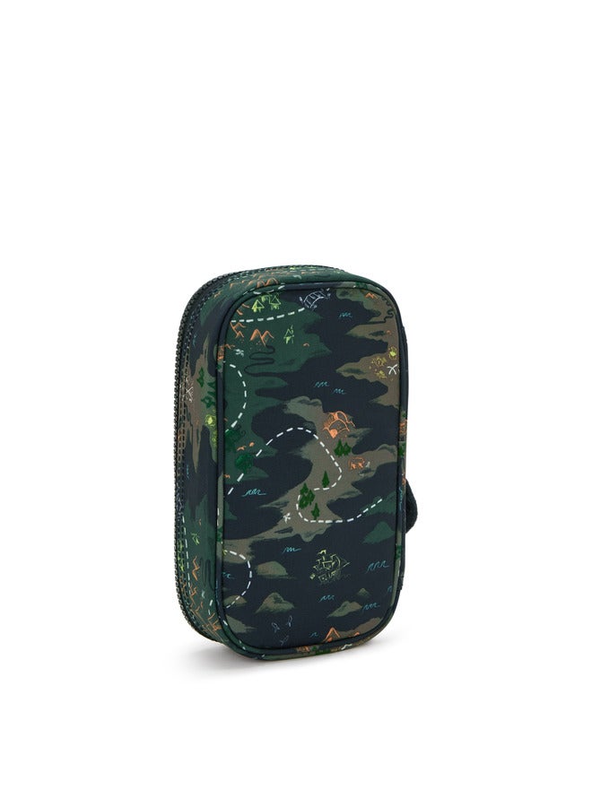 كيبلينغ حافظة أقلام مطبوعة باللون الأخضر - Image 2