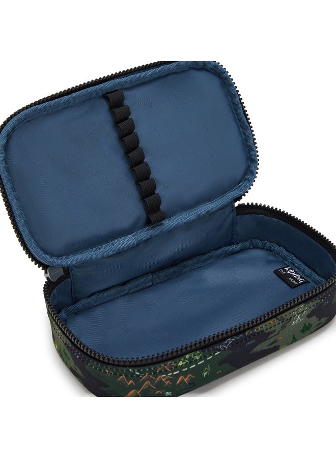 كيبلينغ حافظة أقلام مطبوعة باللون الأخضر - Image 5