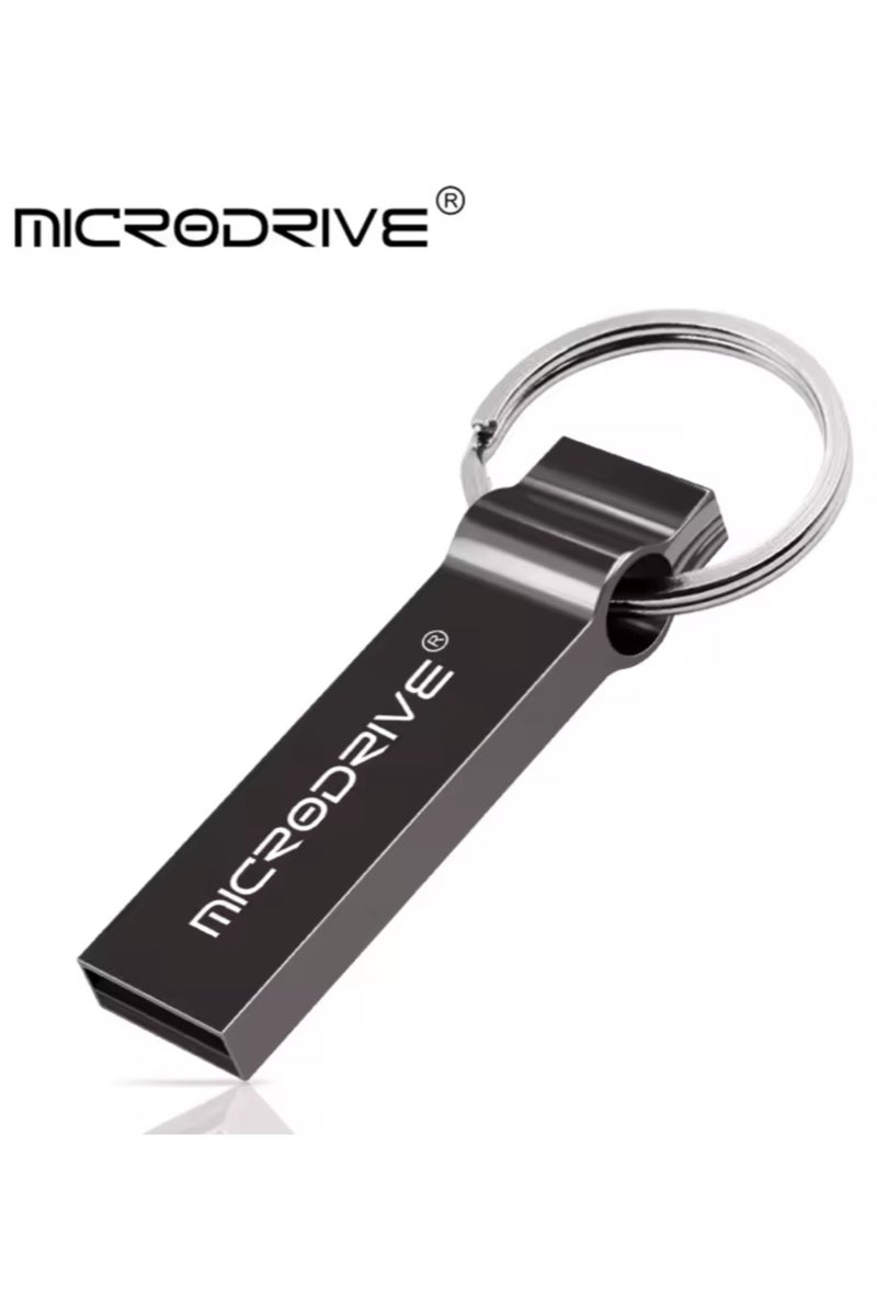 مايكرو درايف ذاكرة فلاش مساحة 128 جيجابايت لون اسود - Image 1