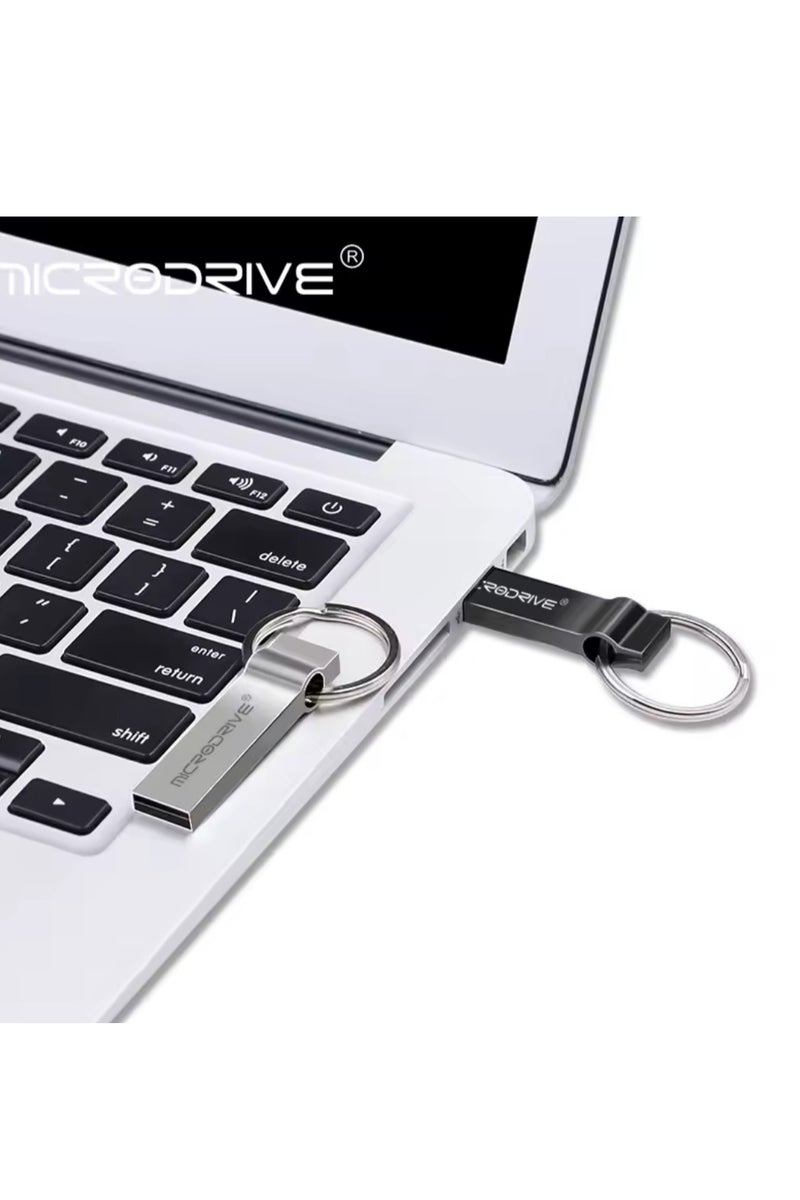 مايكرو درايف ذاكرة فلاش مساحة 128 جيجابايت لون اسود - Image 3