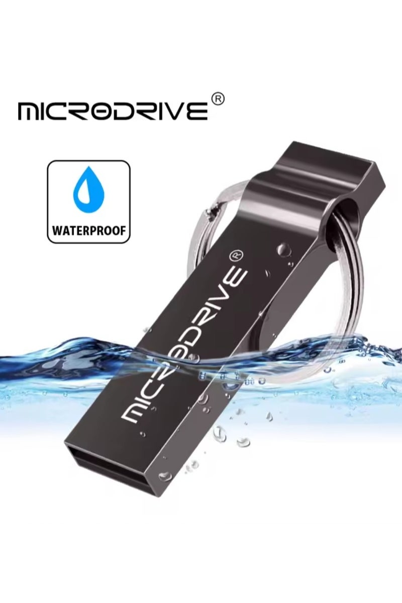 مايكرو درايف ذاكرة فلاش مساحة 128 جيجابايت لون اسود - Image 4