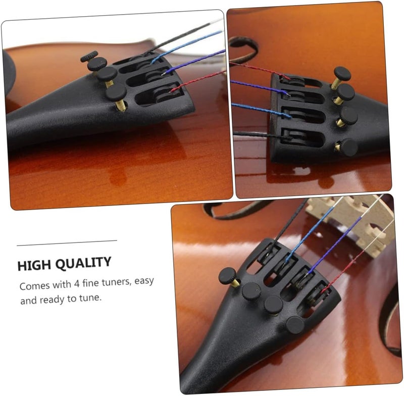 Generic Violin Tailpiece Tailpiece Parts for Violin Maintenance Strong Construction - Image 4