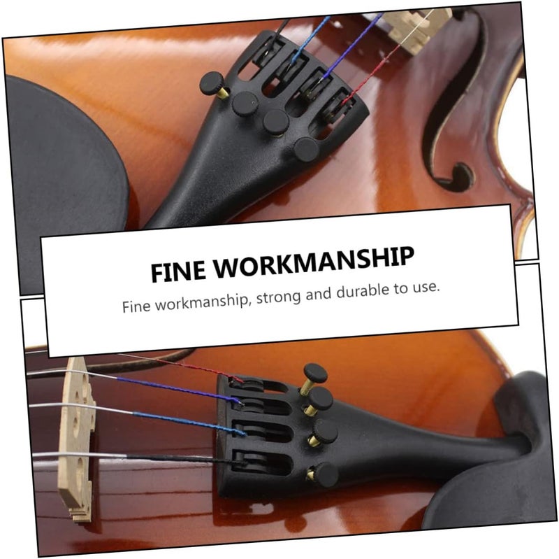 Generic Violin Tailpiece Tailpiece Parts for Violin Maintenance Strong Construction - Image 3