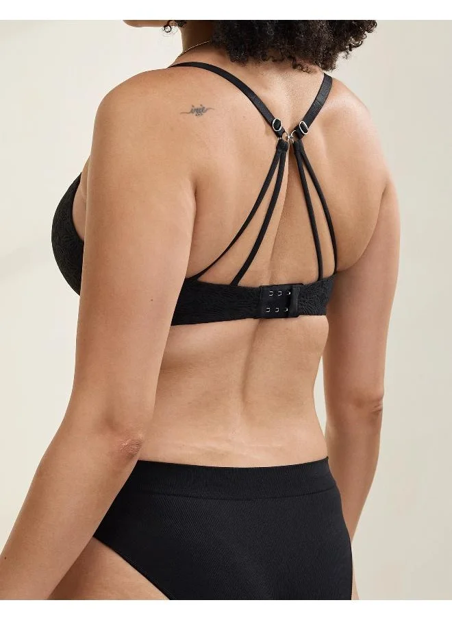 Aerie Lace Plunge Neck Bra