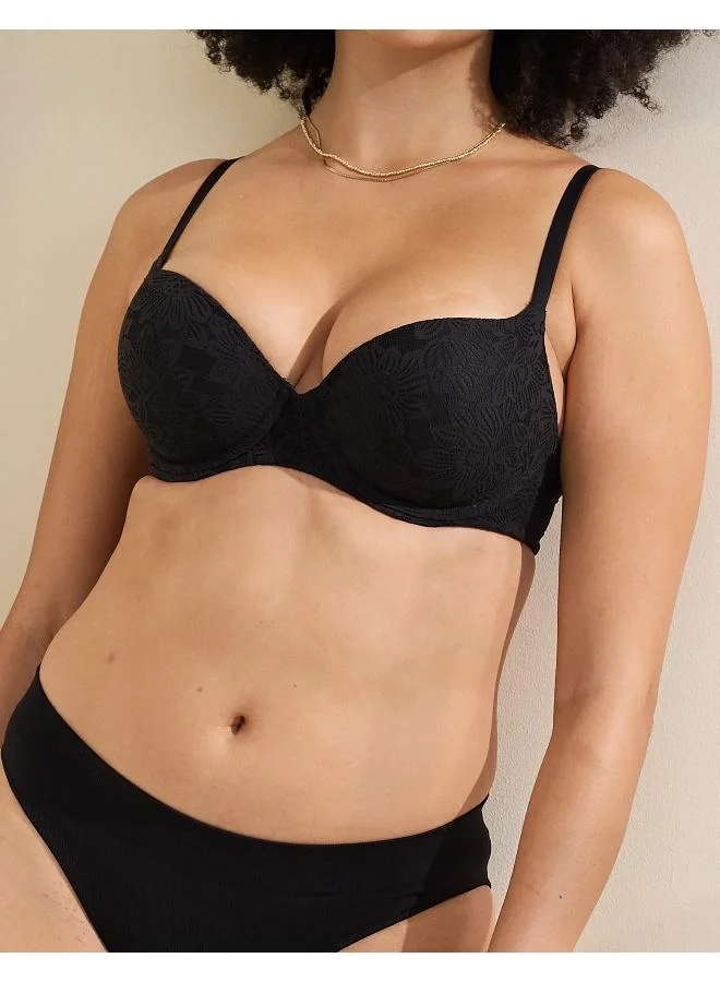 Aerie Lace Plunge Neck Bra