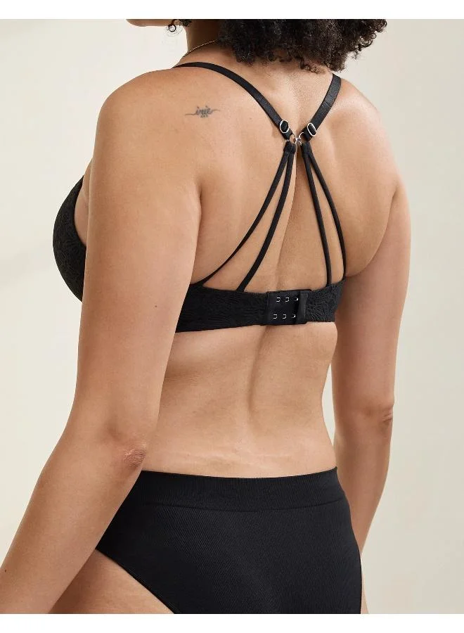 Aerie Lace Plunge Neck Bra