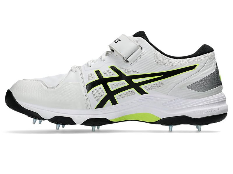 ASICS Mens Speed Menace FF White/Black Cricket Shoes - 8 UK (1111A187.103) - Image 2