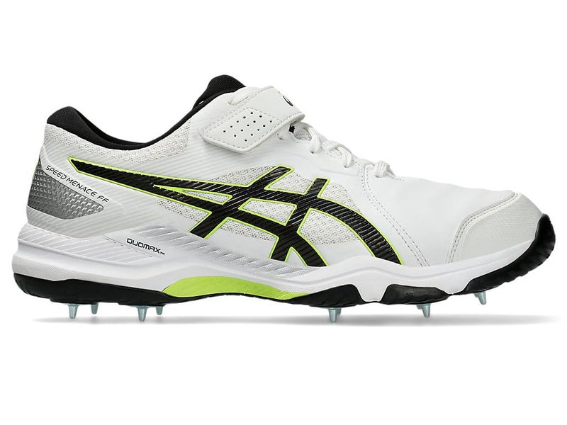 ASICS Mens Speed Menace FF White/Black Cricket Shoes - 8 UK (1111A187.103) - Image 1