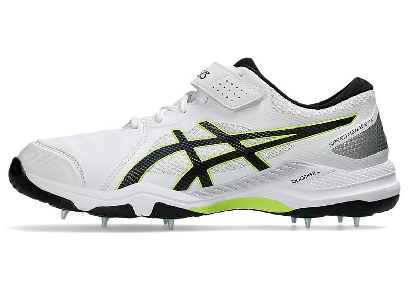 ASICS Mens Speed Menace FF White/Black Cricket Shoes - 8 UK (1111A187.103) - Image 3