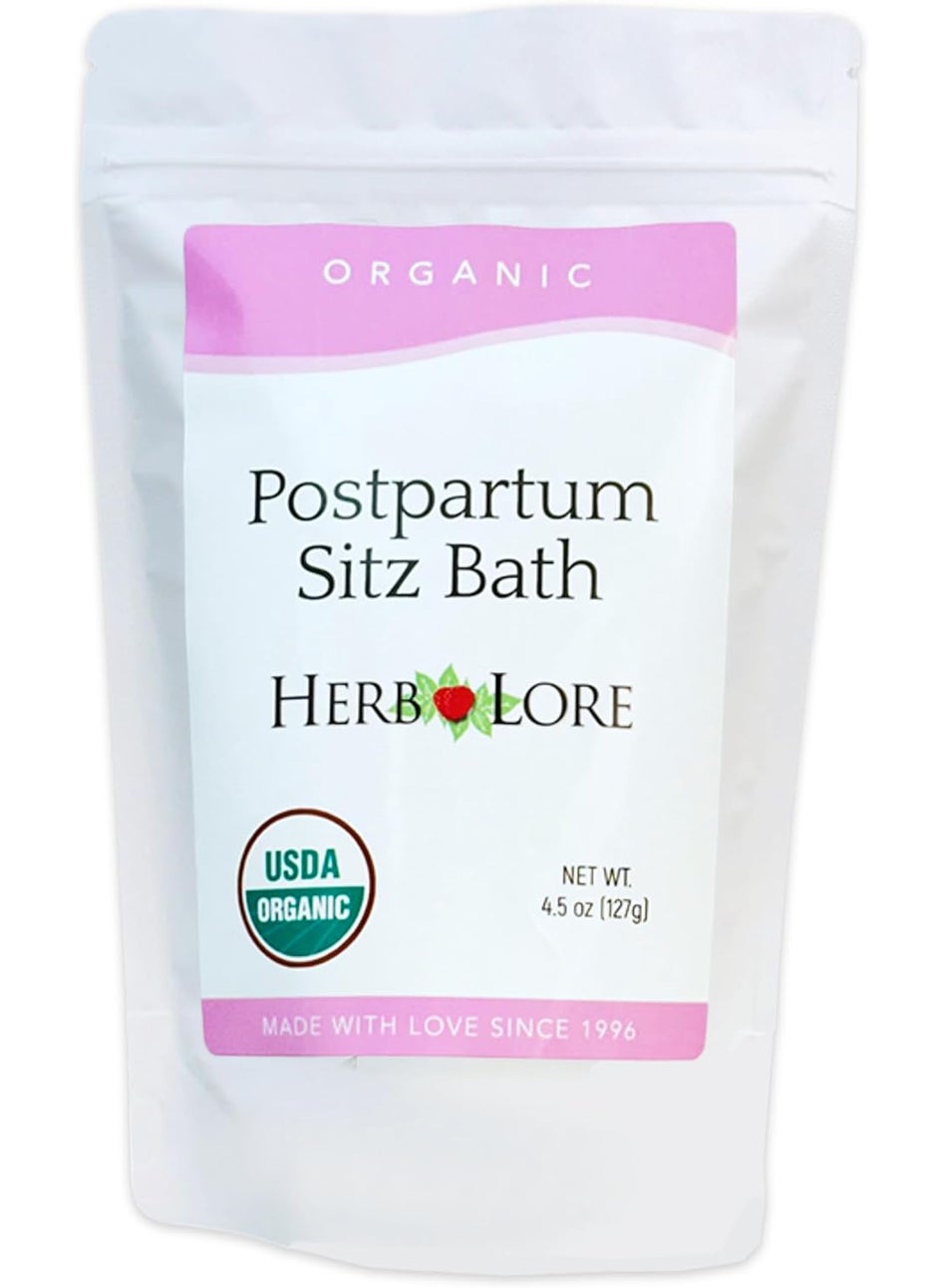 Herb Lore Herb Lore Organic Postpartum Sitz Bath Soak Herbal After Birth Care for Perineal Healing 