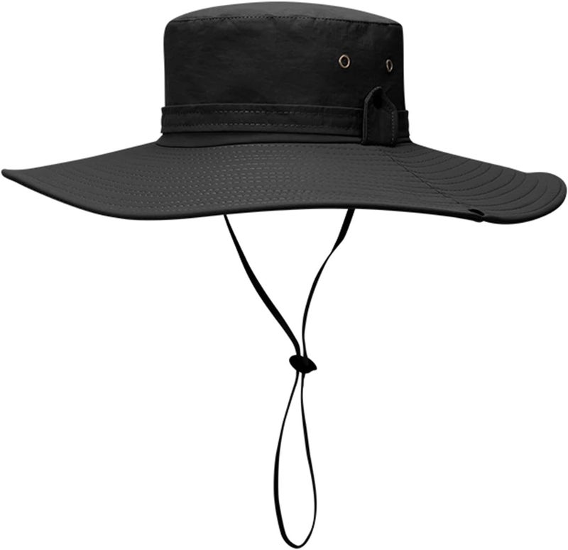 Eacam Sun Hat for Men&Women - Eacam Waterproof 12CM Wide Birm Bucket Hat UV Protection Boonie Hat for Fishing Hiking - Image 5