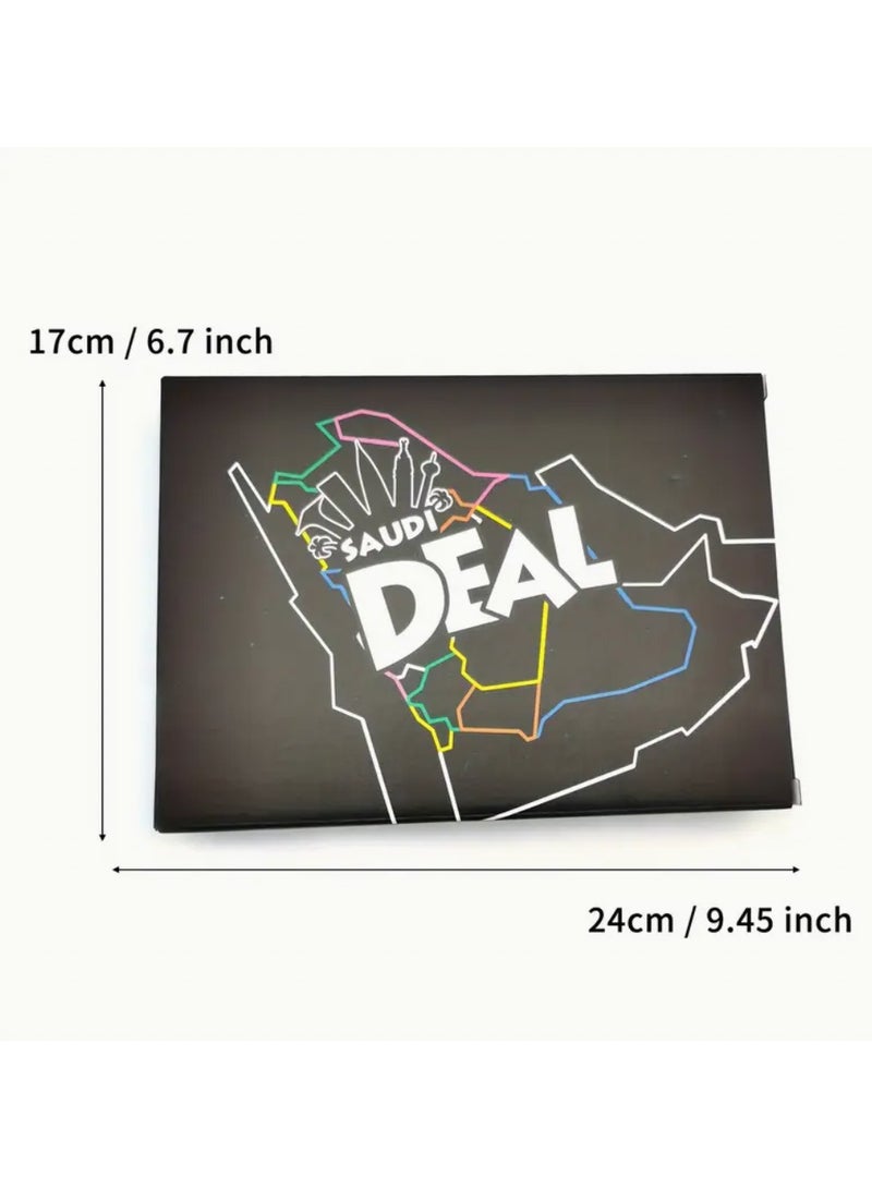 سعودي ديل | لعبة ورق سعودية | لعبة كروت عربية | ألعاب جماعية | ألعاب كروت | ألعاب ورق | لعبة سعودي ديل النسخة الجديدة | ألعاب ذكاء | ألعاب حفلات | ألعاب عائلية | لعبة استراتيجية ورقية | ألعاب ممتعة للجمعات - Image 2