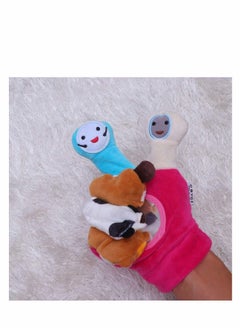 Y&D Hand Finger Plush Puppets Glove, Baby Child Zoo Farm Animal Sock Glove Puppet Sack Toy Educational Cartoon DIY  - Image 3
