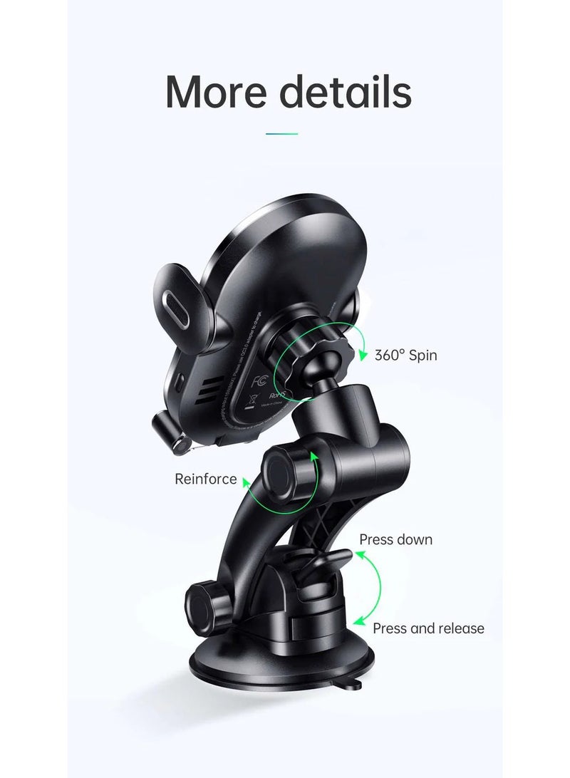 Mcdodo CH762 15W Wireless Charger Car Mount - Image 2