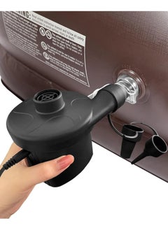 Shopit Electric Air Pump With Different Air Filling Nozzles Black  - Image 4
