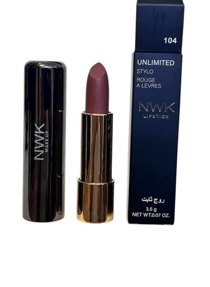 NWK Dry lipstick in elegant colors No. 104 - Image 1