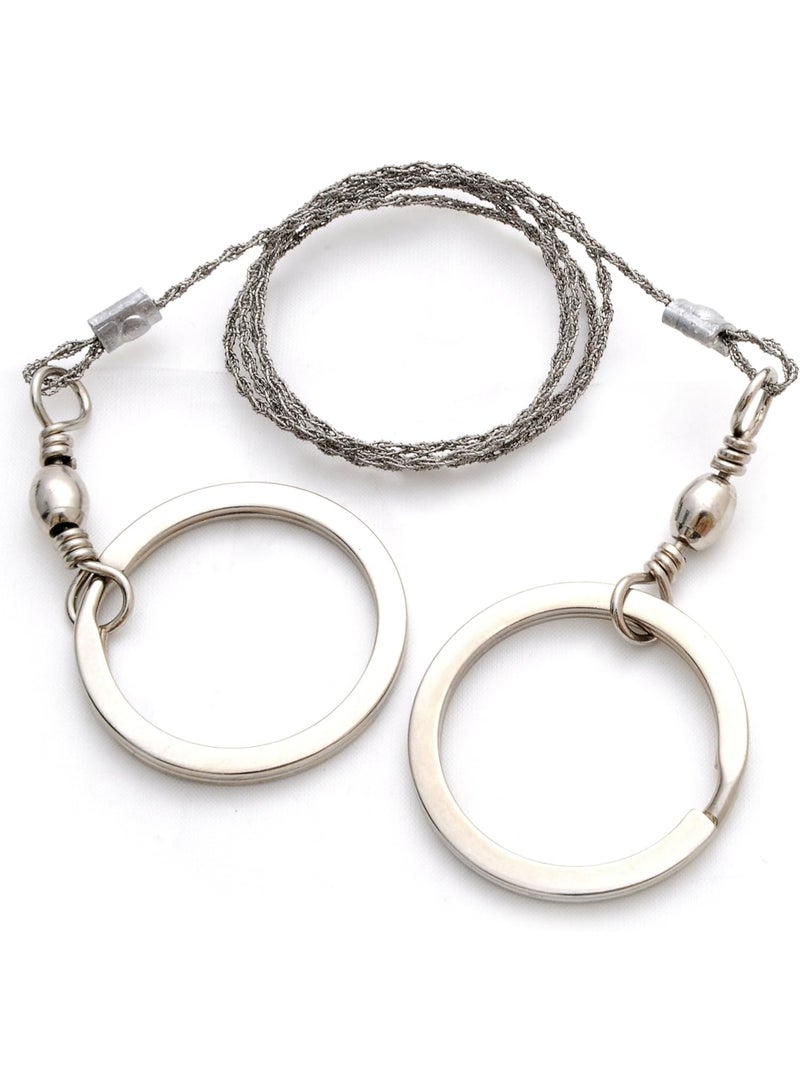 4x Stainless Steel Wire Saw – Emergency Survival Hand Cable Saw for Wood, Pipe, Camping & Hiking - Image 2