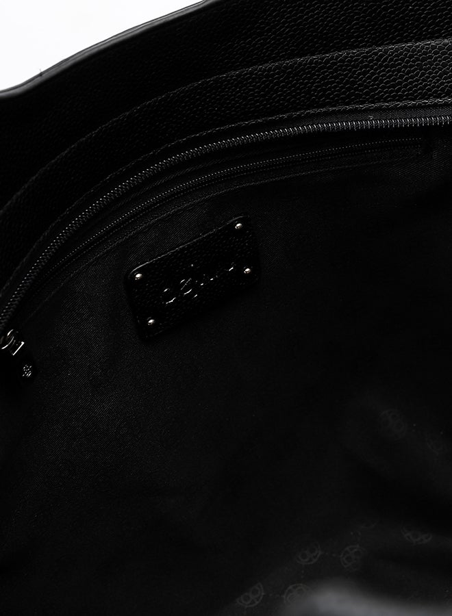 DejaVu Self Pattenerned Leather Shoulder Bag - Image 4