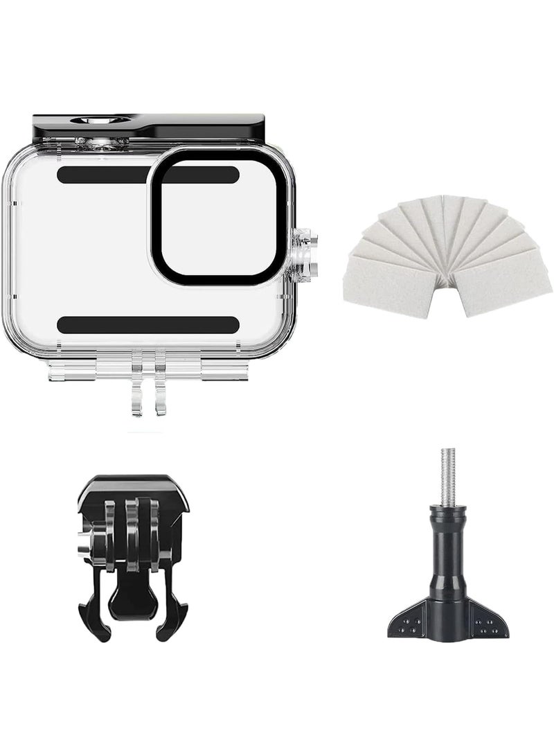 FitStill 60M/196FT Waterproof Case for Go Pro Hero 13/12/11/10/9 Black, Protective Underwater Dive Housing Shell with Bracket Accessories - Image 2