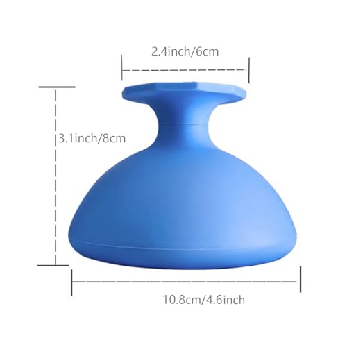 Clobeau Palm Chest Percussion Cup, Chest Physical Therapy Cup, Palm Sputum Remover for Elderly Patients, Mucus Removal Device Helps to Break up Mucus by Percussion and Postural Drainage - Image 3