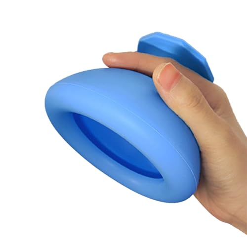 Clobeau Palm Chest Percussion Cup, Chest Physical Therapy Cup, Palm Sputum Remover for Elderly Patients, Mucus Removal Device Helps to Break up Mucus by Percussion and Postural Drainage - Image 1