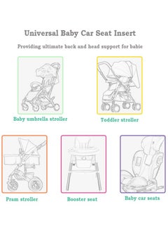 قطعة واحدة من بطانة مقعد سيارة الطفل 3 في 1 قابلة للقلب الرأس والدعم الجسدي لمقعد سيارة الطفل ، للأطفال حديثي الولادة والأطفال الصغار الذين تتراوح أعمارهم بين 0 و 12 شهراً ، الجرف - pzsku/Z78018F4556B10B00D1C0Z/45/_/1720688319/1c319db8-cc9c-404d-b3cc-ac8a65378eab