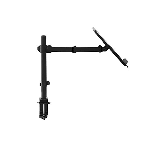 Gadget Wagon Laptop Desk Arm with Clamp and Grommet, Swivel and Tilt Function (Arm with Laptop Tray) - Image 3