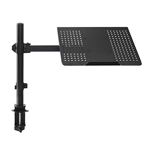 Gadget Wagon Laptop Desk Arm with Clamp and Grommet, Swivel and Tilt Function (Arm with Laptop Tray) - Image 5