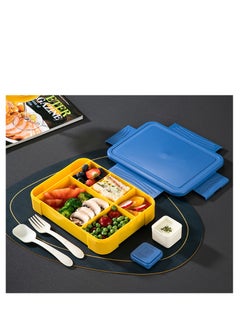 Bento Lunch Box for Kids Adults, 6 Compartments  Food Container Ideal Portion Sizes Leak-Proof Bento box for Kids ,With cutlery sauce box,microwave heating Safe, Food-Safe Materials 1330ml - pzsku/Z78020D0E4781A54A9DC0Z/45/_/1724145555/f012e4b8-1c83-4268-8007-9f2210b45ae3