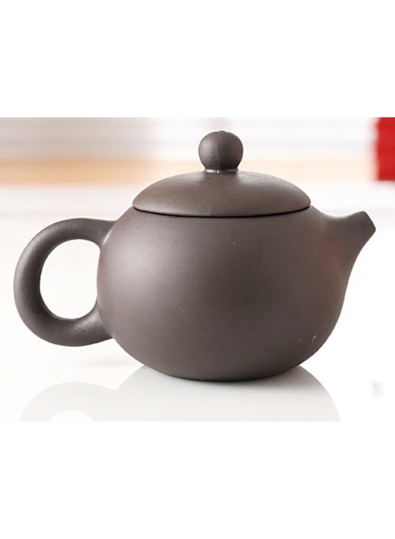 Jingke Zisha Tea Set Gift Set Chinese Yixing Xishi Teapot Kung Fu Tea Set Exquisite Ceramic Tea Set,A Pot Of Six Cups Black 180ml - Image 3