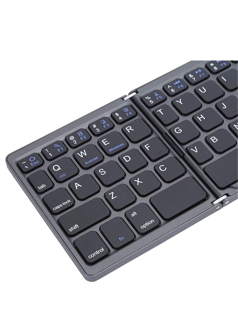ELTRAZONE - Portable Usb Charging Wireless Foldable Keyboard, 560 Hours Standby Time Foldable Keyboard, Lightweight for Travel, Business Trip Home, Office - Image 1