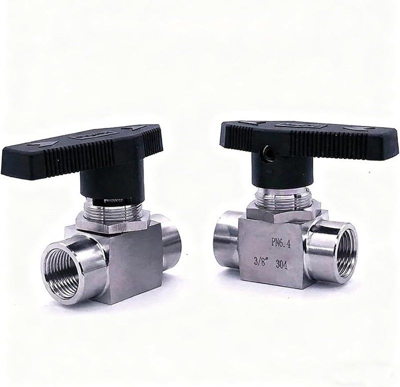1 Inch Stainless Steel High Pressure Temperature 2 Way Ball Valve Female Thread - Image 4