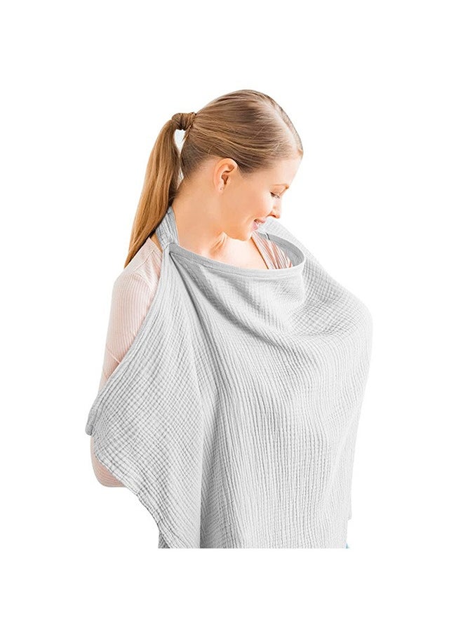 DMG TECH Muslin Nursing Cover for Baby Breastfeeding  - Image 1