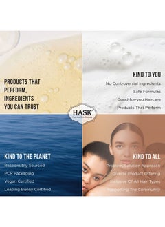 HASK HASK Monoi Coconut Oil Nourishing Shampoo - 355 ml | Hydrating & Nourishing Shampoo | Sulfate & Paraben Free  - Image 5