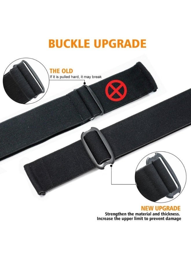 KOWVOWZ Motorcycle Goggles, Windproof Anti Fog Dirt Bike Motorcycle Goggle, Motocross Goggles, Riding Touring Face Mask Dust Proof Racing Goggle for Adults Men Women - Image 3