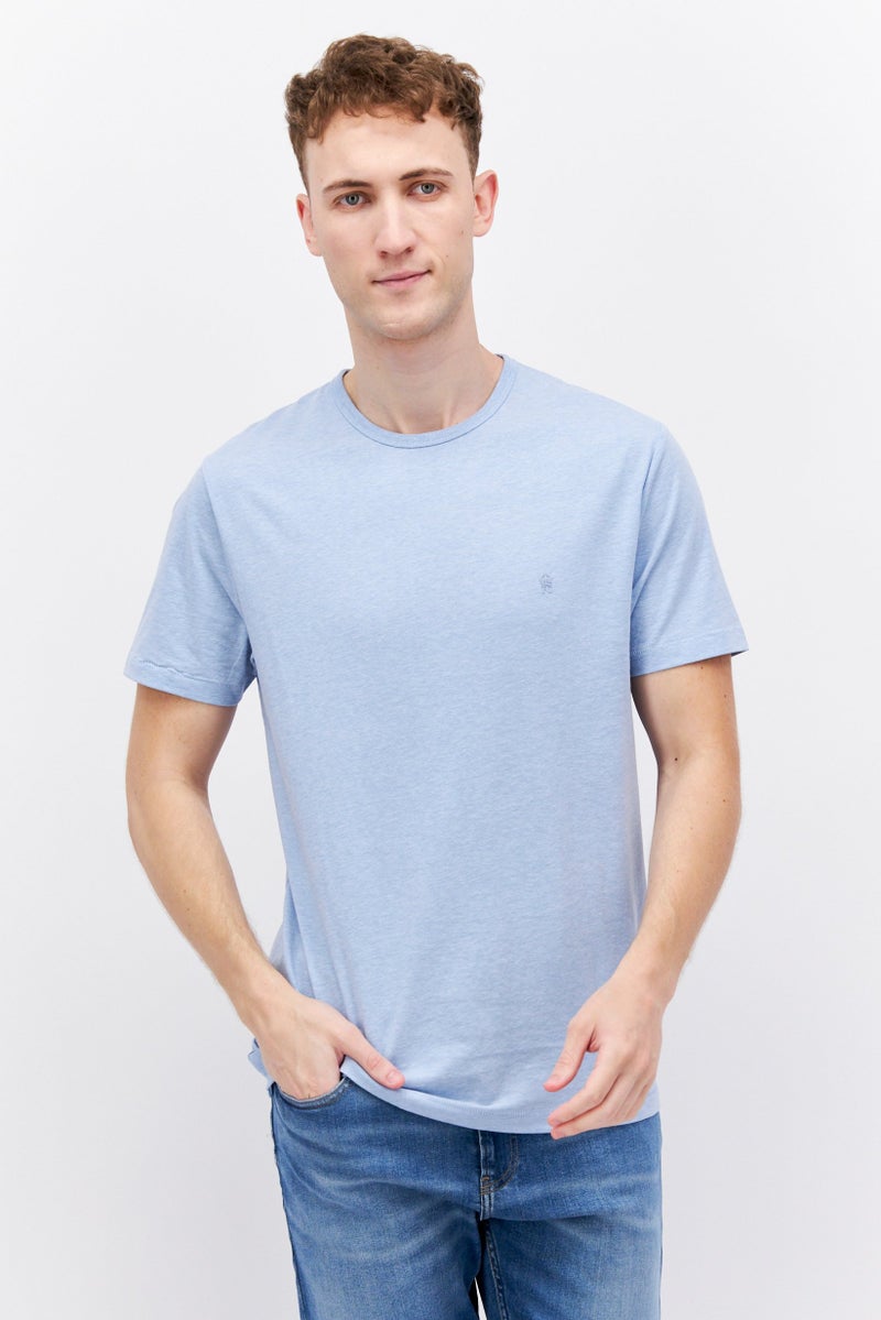 French Connection Men 3 Pack Crew Neck Short Sleeve Brand Logo T Shirt, White  - Image 1