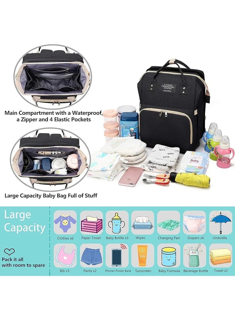 Chicco Multi-Function Baby Diaper Bag with Foldable Baby Bed - Image 3