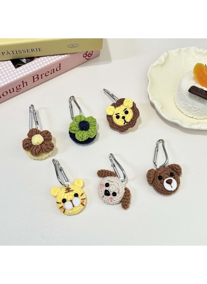 Generic - Plush Cartoon Flower For Apple Airtag Locator Protective Case Pet Anti-Lost Tracker Case-Color:Frog-Applicable Models:Airtag - Image 1