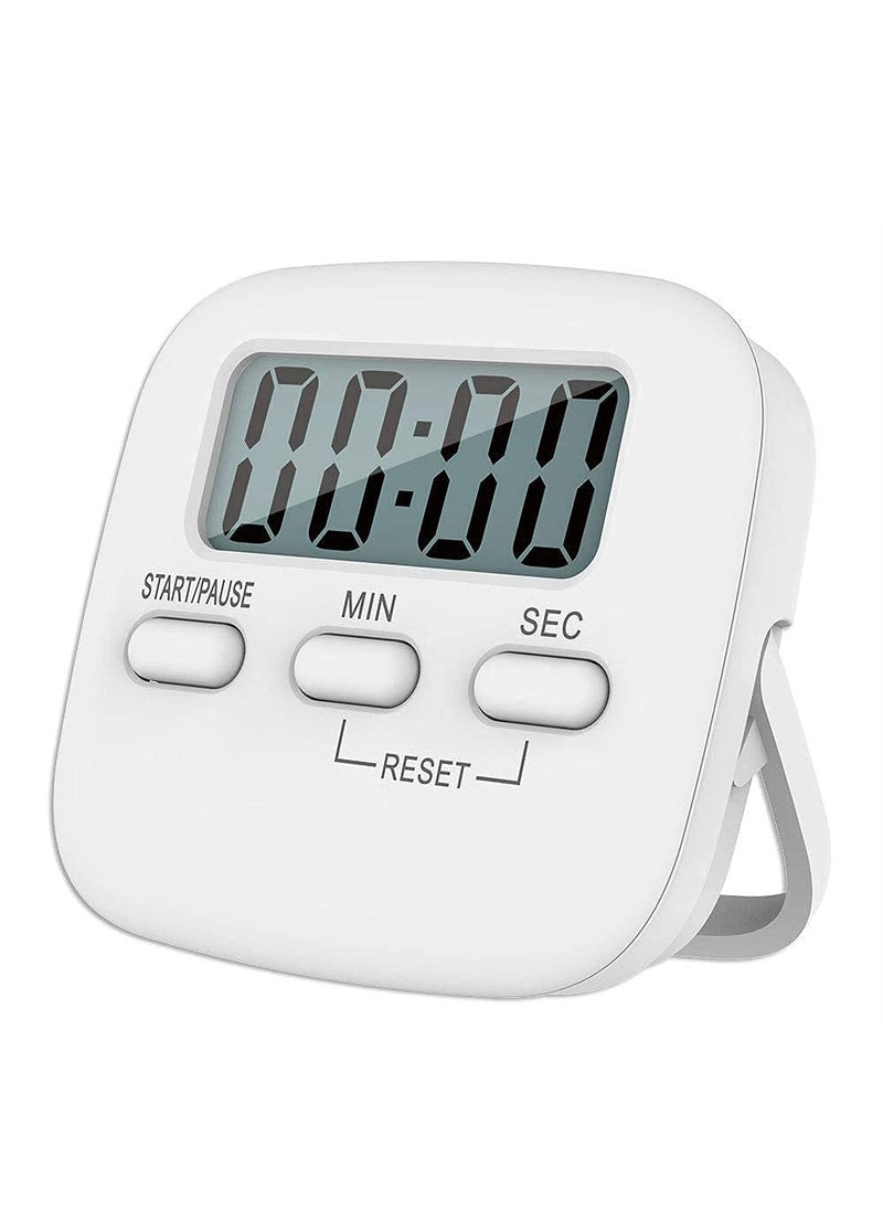 SGMSC SGMSC Digital Kitchen Timer Digital Kitchen Timer Magnetic Countdown Stopwatch Timer with Loud Alarm Back Stand Hanging Hole  - Image 1