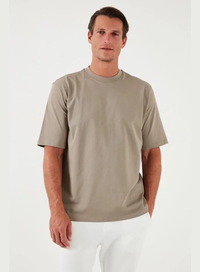Buratti  Buratti Cotton Oversize Crew Neck Basic T Shirt Men's T SHIRT 5902365 for Men | Best Price UAE