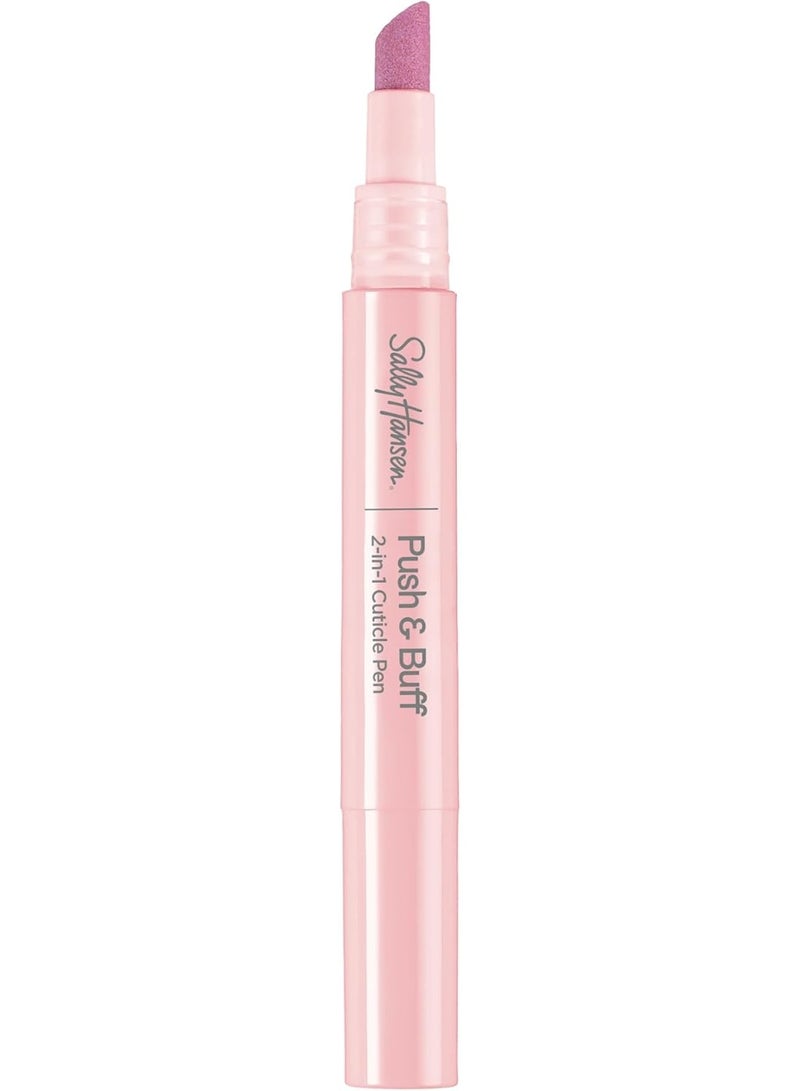 Sally Hansen Push & Buff 2-In-1 Cuticle Remover Pen Manicure Preparation - Image 2