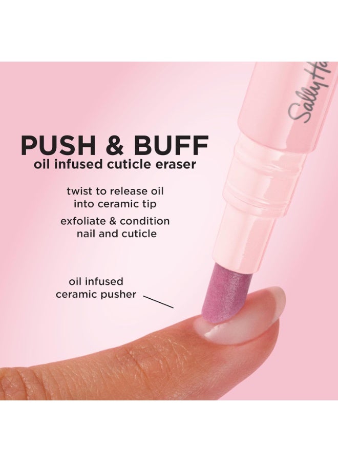 Sally Hansen Push & Buff 2-In-1 Cuticle Remover Pen Manicure Preparation - Image 3
