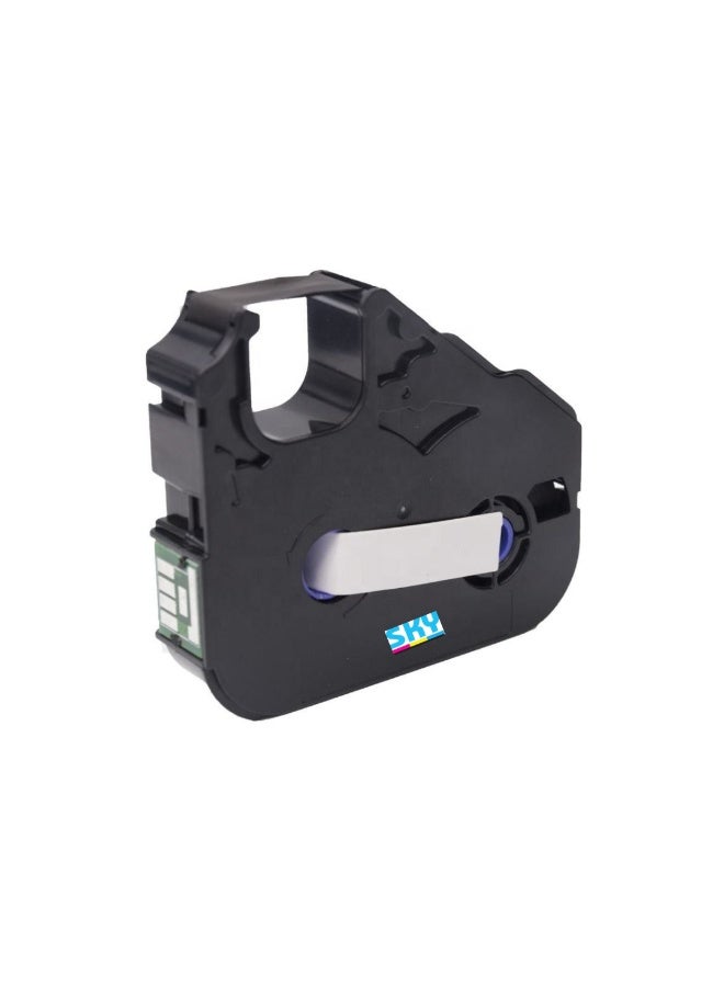 SKY MK RS100B Black Compatible Ink Ribbon Cassette  for  MK1500 MK2500 MK2600 Cable ID Printers - Image 1