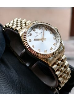 DANIEL KLEIN Gold Steel Strap Women's Wristwatch Waterproof  - Image 3