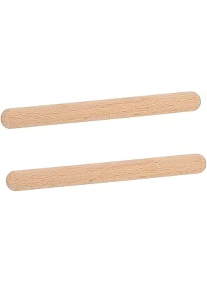 2Pcs Erhu Mutes Long Beech Wood Sound Dampeners Reduce Volume for Python Skin Bridges - Image 1