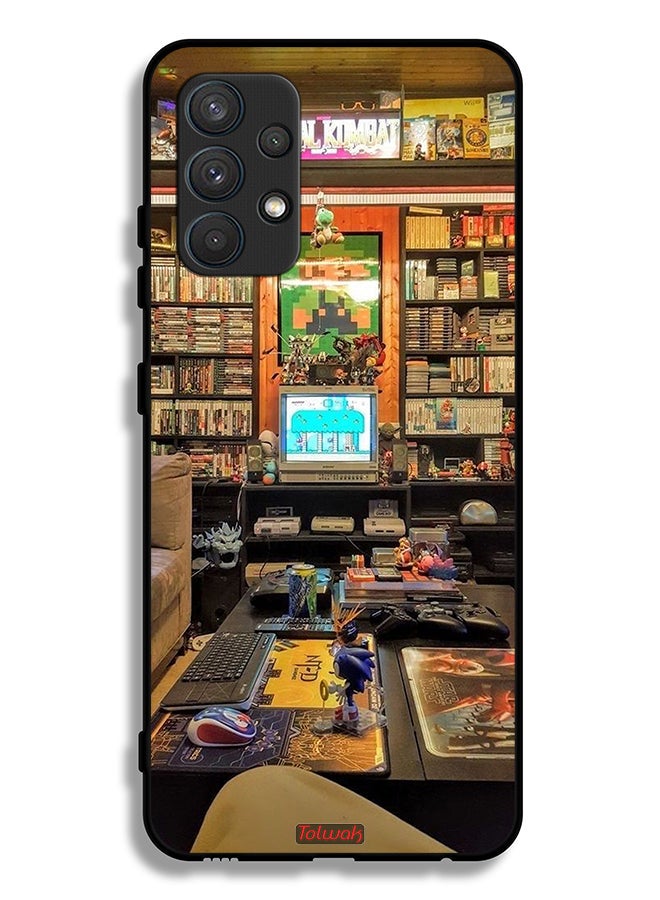 Tolwak Samsung Galaxy A32 4G Protective Case Cover Gamer Zone - Image 1