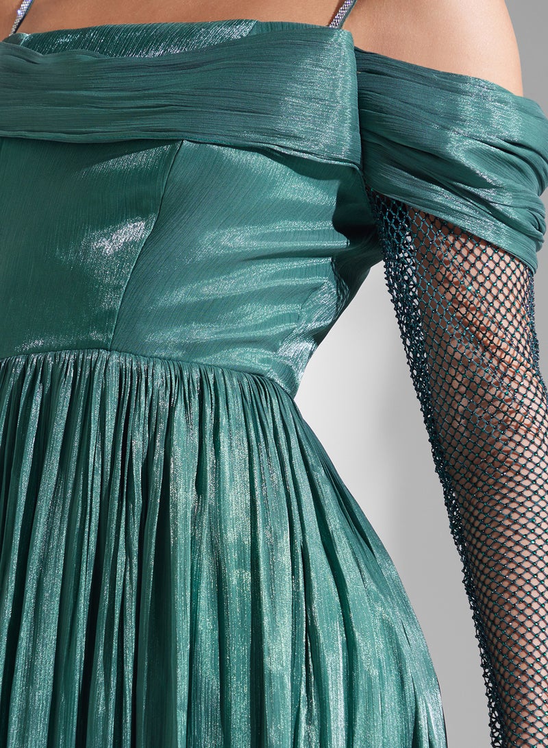 Namshi x Emerald Off-Shoulder Dress - Image 4