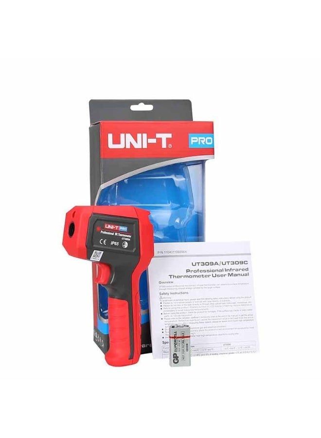 UNI-T UT309E Professional IR Thermometer Non-Contact Temperature meter infrared Temperature Gun Data hold Display hold(UT309E - Image 2