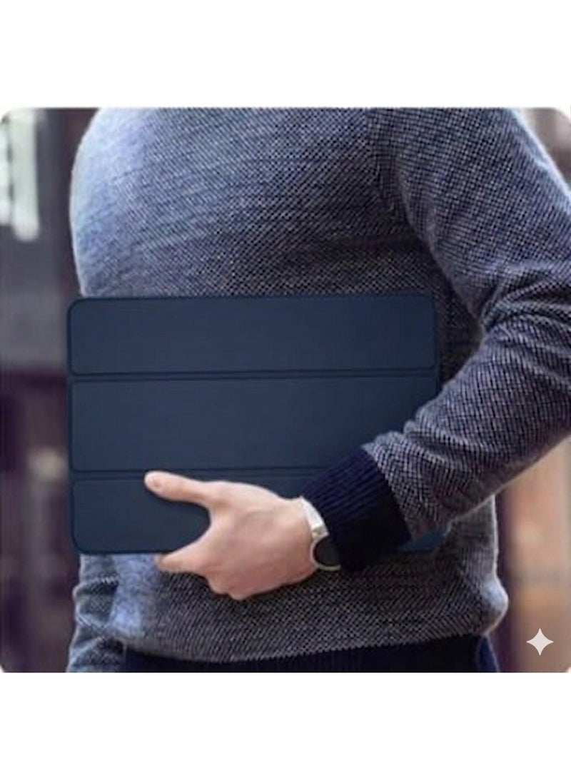 Jetech Slim Smart Folio Case for iPad 10th Gen & 11th Gen A16 (10.9/11-Inch) - Trifold Stand Cover with Auto Sleep/Wake & Built-in Pencil Holder - Image 4