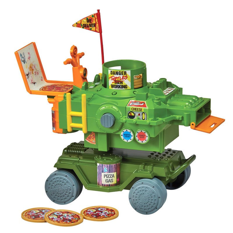 PlayMates Teenage Mutant Ninja Turtles Classic Pizza Thrower Vehicle - Image 3